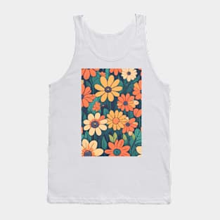 illustration flower Tank Top